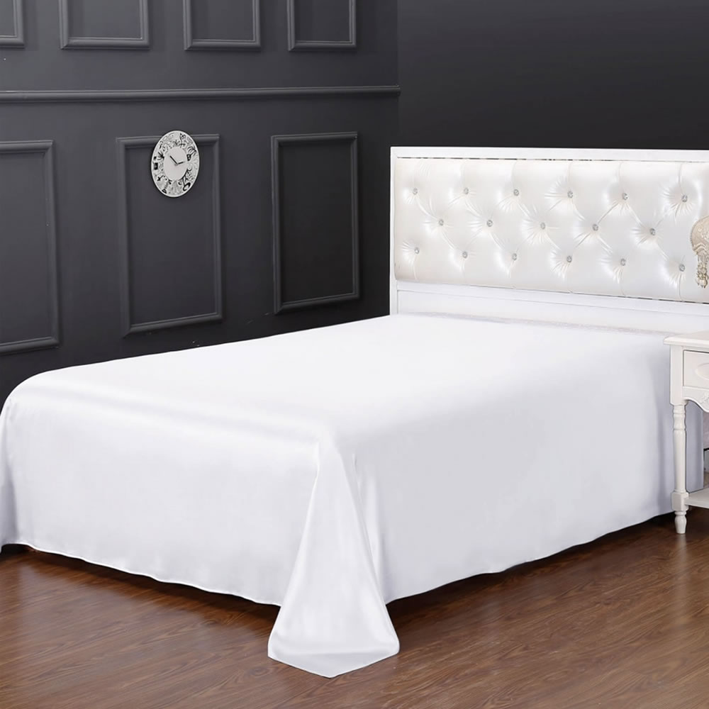Pure silk flat sheet