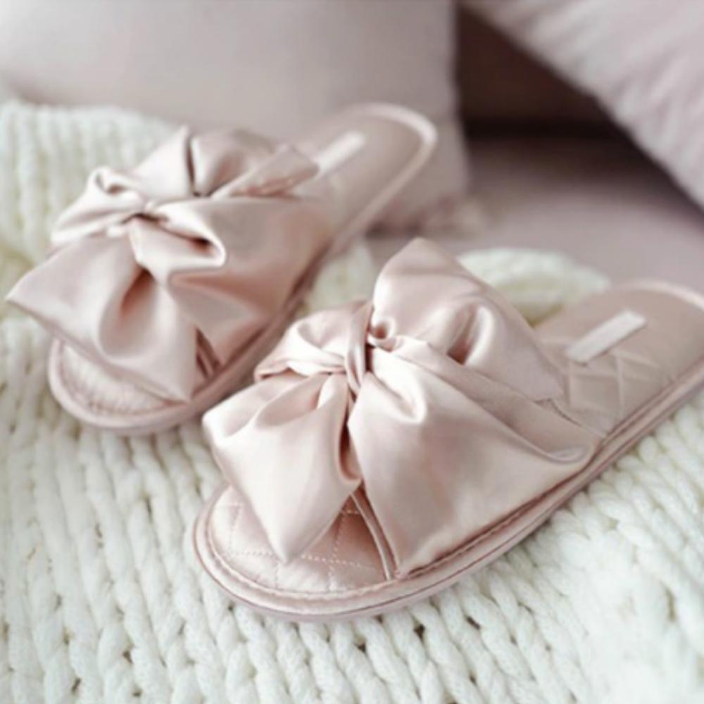 Women's Satin Slippers