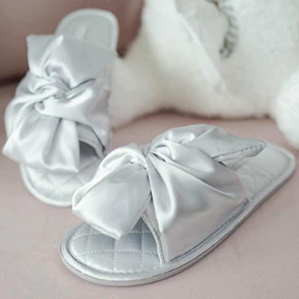 Women's Satin Slippers: image 2