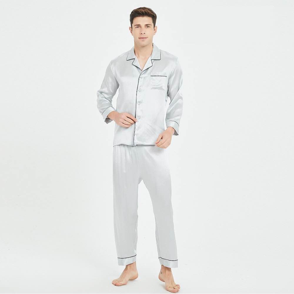 buy silk pyjamas for men